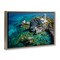 Stupell Industries Lighthouse with Seaside Rocks Floating Frame, design by Don Schwartz